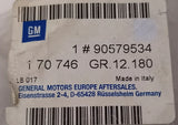 NEU Heckscheibendichtung Dichtung Scheibe hinten Original Opel Zafira A