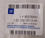 NEU Abdeckung Verkleidung B Säule außen Links Original Opel Omega A Senator B