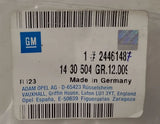 NEU Verkleidung Abdeckung Blende Mittelkonsole hinten Original Opel Vectra C