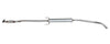 NEU Auspuff Mittelschalldämpfer Hosenrohr Orig Opel Tigra B Twin Top Z14XE