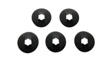 NEU 5x Federklemmen Clips Verlängerung Stoßstange vorne Original Opel Vectra B