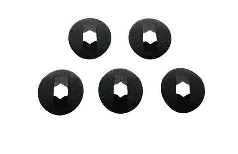 NEU 5x Federklemmen Clips Verlängerung Stoßstange vorne Original Opel Vectra B