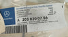 NEU Kennzeichenleuchte hinten Original Mercedes C-Klasse W203 A2038200756