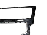 Abdeckung Blende Einbaurahmen Navi Luftausströmer schwarz Original VW Golf 7 VII