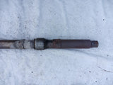 Auspuffanlage Abgasanlage 60mm Mittel Endschalldämpfer Opel Rekord C Commodore A