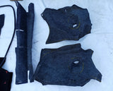 Teppich Kofferraum Radhaus Verkleidung Ersatzrad grau Original Opel Senator B