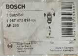 NEU Satz Warnkontakt Brembelagverschleiß vorne Orig Bosch Opel Astra G Zafira A