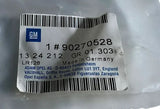 NEU NOS Logo Emblem Blitz Kühlergrill vorne Original Opel Ascona C