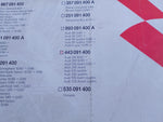 NEU Luftfilter Luftfiltereinsatz Original Votex Audi 100 200 443091400