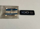 NEU NOS Schriftzug Logo Emblem "100 Opel" Vordertür vorne Original Opel Vectra B