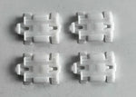 NEU 4x Clips Schutzzierleiste Seitenwand Heckscheibe Orig Opel Vectra B Omega A