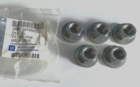 NEU NOS 5x Muttern M12x28 Motorhalter Original Opel Astra G H Zafira A B