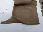 Gummimatten (Teppiche) Innenraum vorne hinten beige Opel Rekord C Commodore A