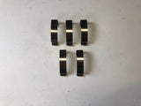 NEU Satz 5 Spannfedern Federklammern Luftfilterkasten Original Opel Astra F