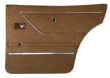 Türverkleidungen Türpappen VR HR HL beige braun Opel Rekord C Commodore A 4TL