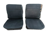 Sitze vorne links rechts schwarz Stoff Ausstattung Opel Rekord C Commodore A 2TL