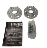 NEU Spurverbreiterung Spurplatten 30mm Original H&R für Opel Mokka X Astra J K