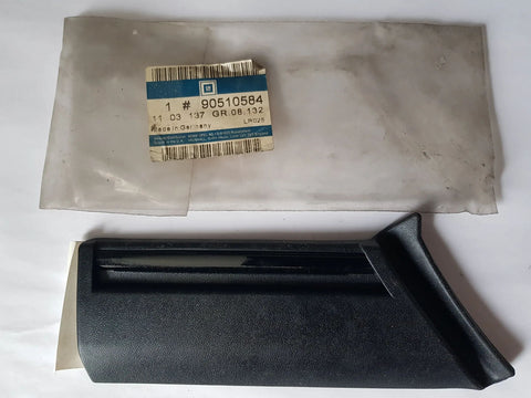 NEU NOS Schutzzierleiste Kotflügel vorne links schwarz Original Opel Vectra A