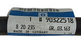 NEU  Kraftstoffschlauch Vorlauf Rücklauf 14mm Original Opel Senator B 2.5 3.0