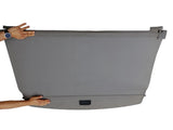 Laderaumabdeckung Laderaumrollo hinten grau Original VW Golf IV Bora Variant