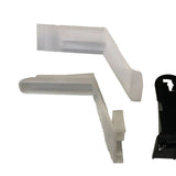 NEU NOS Satz Halter Befestigung Isolierung Fußraum unten Original Opel Astra F