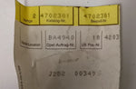 NEU Abdeckung Nebelscheinwerfer Verschlussdeckel Original Opel Agila A