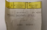 NEU Abdeckung Nebelscheinwerfer Verschlussdeckel Original Opel Agila A