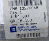 NEU Fensterschachtleiste Gummiabdichtung Tür vorne links Chrom Opel Insignia A