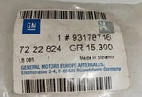 NEU Befestigung Fußmatten Clip Original Opel Astra H Corsa C Signum Vectra C
