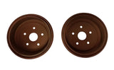 NOS 2 Bremstrommeln hinten 5-Loch links rechts Opel Commodore A Rekord C Sprint