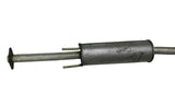 NEU NOS Auspufftopf Mittelschalldämpfer Mittelrohr Original Opel Kadett E 1.7D