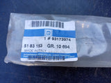 NEU Halteschiene Dichtung Frontscheibe links Original Opel Astra G Cabrio