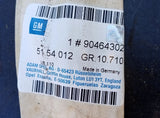 NEU Gummidichtung Fensterschacht Hintertür außen rechts Original Opel Vectra B