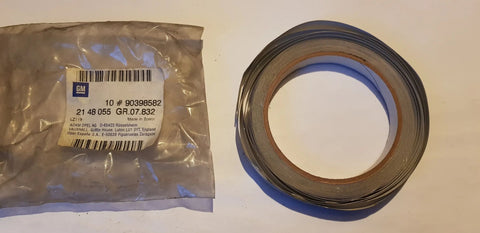 NEU NOS Farbstreifen Zierstreifen 12.5mm silber Original Opel Corsa A