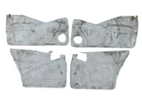 Set Türfolien Dichtfolien Türverkleidung Türpappe Opel Senator B Omega A
