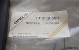 NEU NOS Satz Schmutzfänger Spritzlappen hinten Original Opel Omega A Limousine