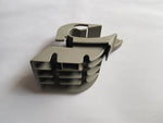 NEU Halter Stütze Hutablage Laderaumabdeckung links hellgr Orig Opel Astra G CC