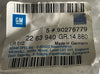NEU 3x Schrauben M4 Ablagefach Vordersitz vorne unten Original Opel Corsa C