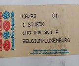 NEU Fensterscheibe 2/3-Türer links grünglas Original VW Golf III