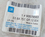 NEU Zierleiste Abdichtung Einstiegverkleidung Original Opel Zafira A 90579563