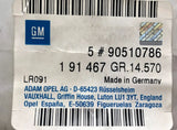 NEU 5x Sicherungsscheiben Schiebedach Webasto 38708A Original Opel Astra G Coupe