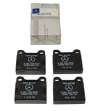 NEU Bremsbeläge Bremsklötze Hinterachse Orig Mercedes SE 126 E 123 SLC 107 /8