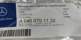 NEU Leckölleitung Rücklaufleitung OM611 OM646 Original Mercedes A6460701132