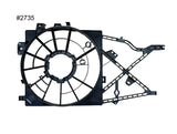 NEU Lufttrichter Kühler Ventilator Original Opel Vectra B 2.0 2.2 2.5 2.6