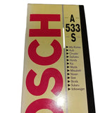 NEU SET Wischerblätter Frontscheibe 600mm 475mm Original Bosch A533S
