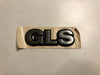 NEU NOS Schriftzug Emblem "GLS" hinten schwarz Original Opel Ascona C