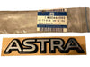 NEU NOS Schriftzug Emblem "Astra" Heckklappe hinten Original Opel Astra F