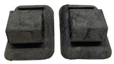NEU NOS 2x Stück Gummipuffer Rückenlehne Sitz hinten Original Opel Omega A