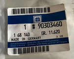 NEU Knopf Stange Arretierung Rückenlehne Sitz hinten blau Orig Opel Vectra A