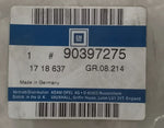 NEU NOS Satz Schmutzfänger Spritzlappen vorne rechts links Original Opel Astra F